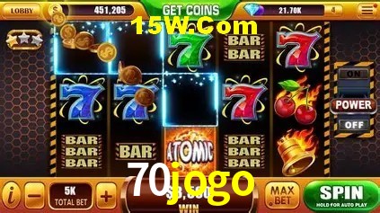 Jackpots e promoções na 70jogo